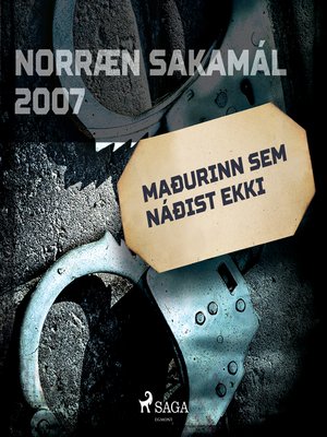 cover image of Maðurinn sem náðist ekki